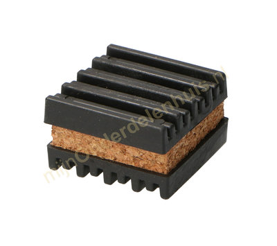 Universele trillingsdemper voor airco 5x5x3cm