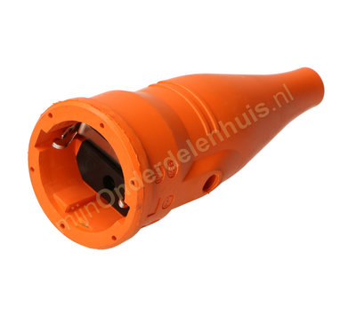 ABL contrastekker met randaarde rubber 1479-070 oranje