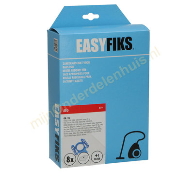 Easyfiks stofzuigerzakken voor AEG GR28 9002565423