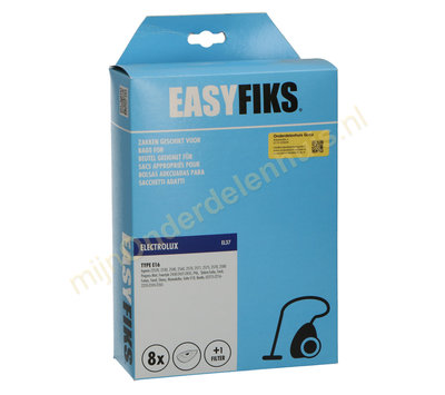 Easyfiks stofzuigerzakken voor Electrolux Type E16  9001955773