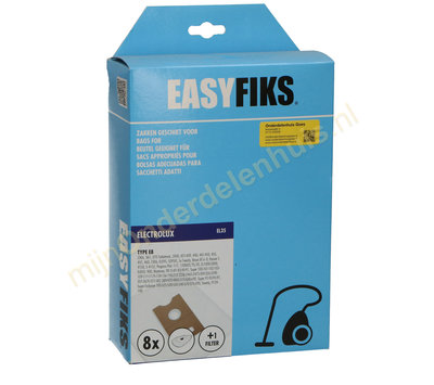 Easyfiks stofzuigerzakken voor Electrolux Type E8 9001959601