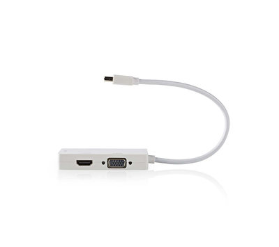 Mini DisplayPort Adapterkabel naar VGA + DVI-D + HDMI CCGP37465WT02