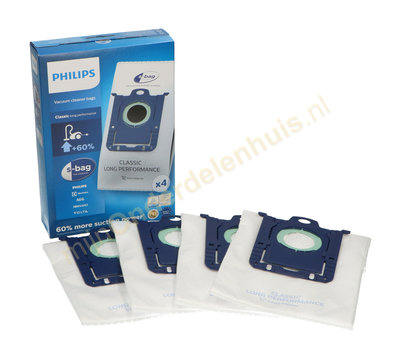 Originele stofzuigerzakken van Philips S-Bag FC8021/03