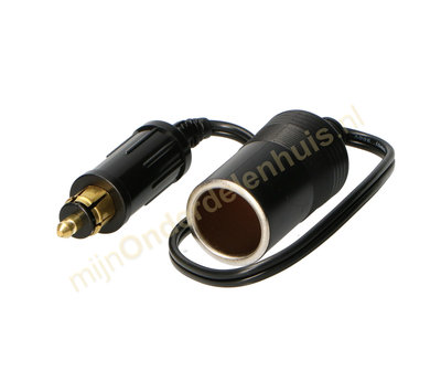 InterBÄR sigaretten aanstekerplug verloopkabel 7104-006.01