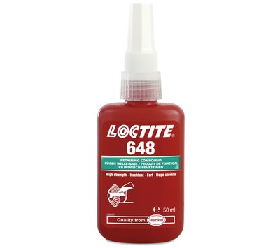 enkel Loctite cilindrische bevestiging 648