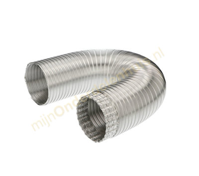 Universele aluminium slang voor afzuigkap 100mm 1.5m 481281729087