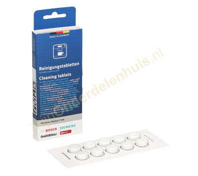 Bosch reiniger voor koffiemachine 00312295
