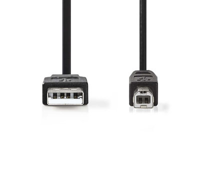 USB-A naar USB-B kabel 1m CCGL60100BK10