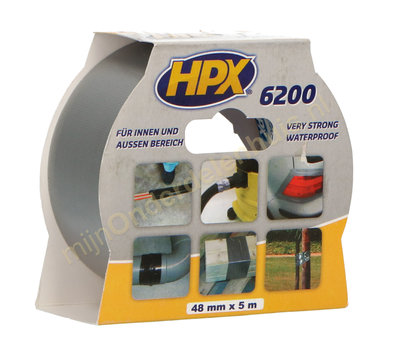 HPX pantsertape repair zilver 48mm x 5 meter CB5005