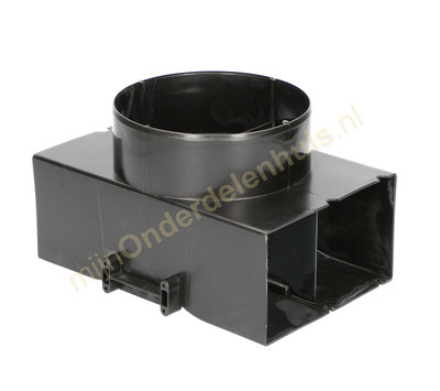 Whirlpool slangadapter van afzuigkap 480122100655