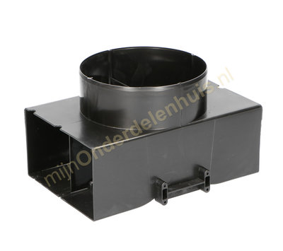 Whirlpool slangadapter van afzuigkap 480122100655