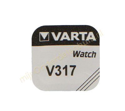 Varta knoopcel V317 SR62