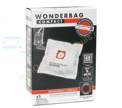 Originele stofzuigerzakken voor Rowenta WB305120