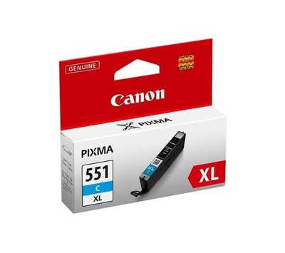 Originele Canon inktcartridge CLI-551XL blauw 6444B001