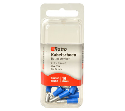 Kabelschoen bullet 1,5-2,5mm² 60752