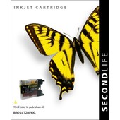 SecondLife SecondLife inktcartridge voor Brother LC1280Y XL geel
