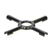 Universeel Universeel treeftje voor gaskookplaat 130mm