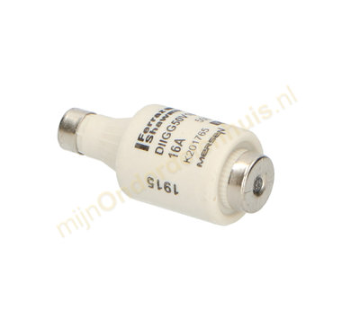 Universele DII Zekeringen 16A 500V traag 1 doosje