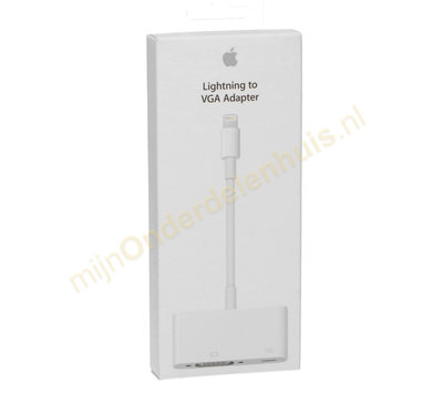 Apple adapter Lightning naar VGA MD825ZM/A