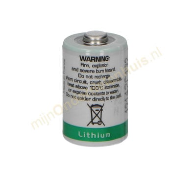 Universele Lithium accu 1/2AA 3,6V LI3A/790