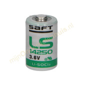 Saft Universele Lithium accu 1/2AA 3,6V LI3A/790