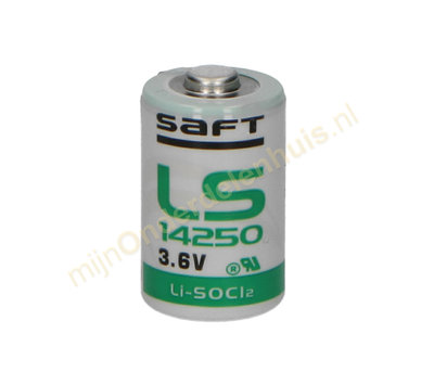 Universele Lithium accu 1/2AA 3,6V LI3A/790