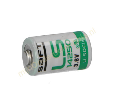 Universele Lithium accu 1/2AA 3,6V LI3A/790