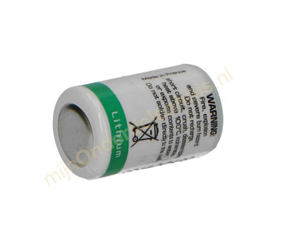 Universele Lithium accu 1/2AA 3,6V LI3A/790