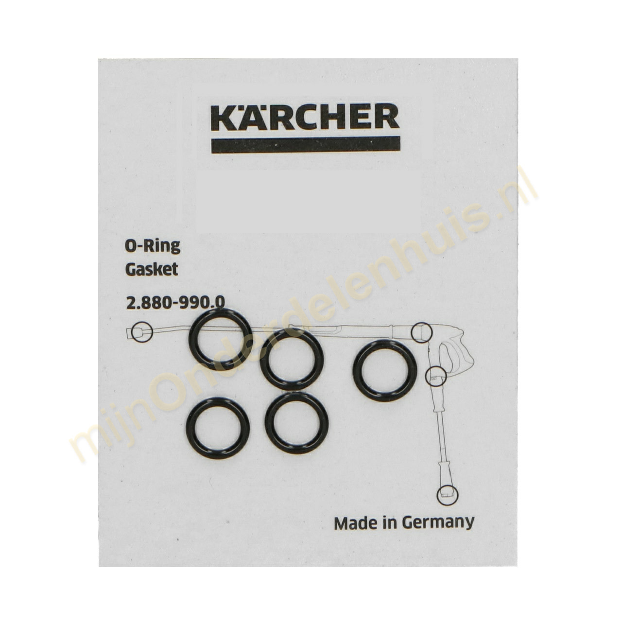 Karcher Oring set van hogedrukreiniger 2.880990.0 mijnOnderdelenhuis.nl