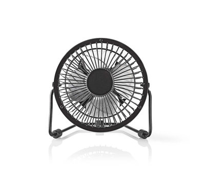 Nedis USB ventilator FNDK1BK10 zwart