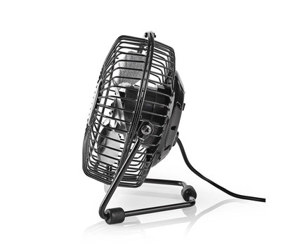Nedis USB ventilator FNDK1BK10 zwart