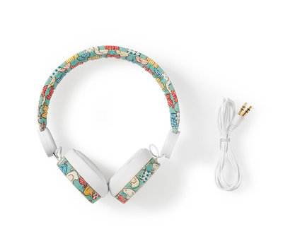 Nedis bedrade hoofdtelefoon HPWD4100WT