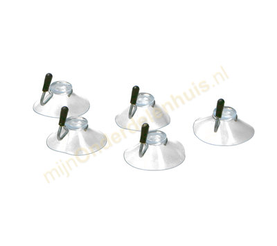 Deltafix transparante zuignapjes 44mm 24480