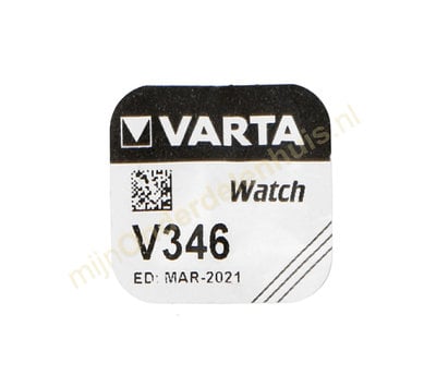 Varta knoopcel V346 1.55v zilveroxide