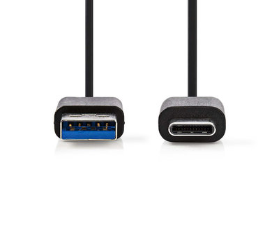 USB-A naar USB-C Kabel 1m (USB 3.0) CCGP61600BK10