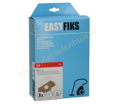 Easyfiks stofzuigerzakken voor AEG GR11-13 9000876046