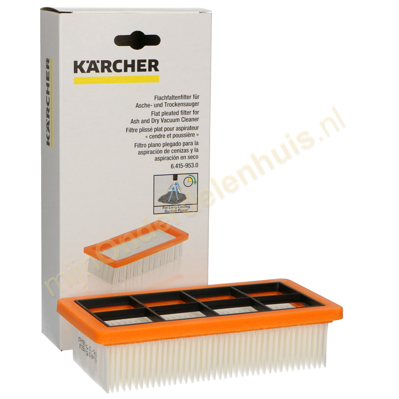 Filtre Fit For Karcher 6.415-953.0 Ad 3.000 Ad 3,200 Ad2 Ad3 Ad4