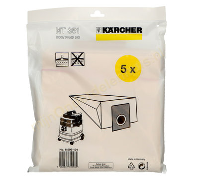 Originele stofzuigerzakken van Karcher 6.906-101.0