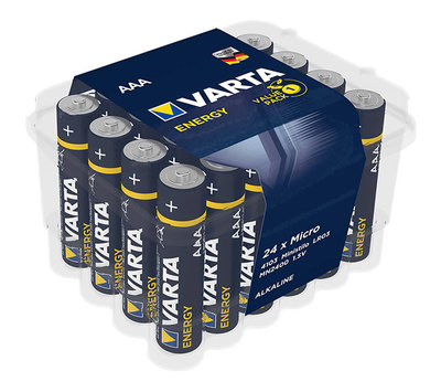 Varta batterij AAA potlood 1.5V Alkaline 24-Pack