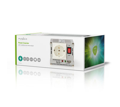 Nedis universele omvormer 24V > 220V 300W PIMS30024