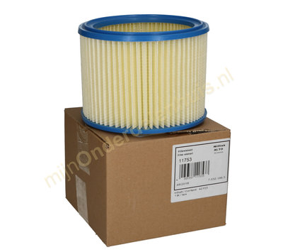 Nilfisk cartridgefilter van stofzuiger 11753