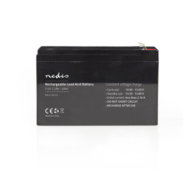 Universele loodaccu 12V 7,2Ah BALA720012V