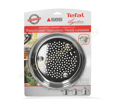 Tefal stoommandje van snelkookpan 792654