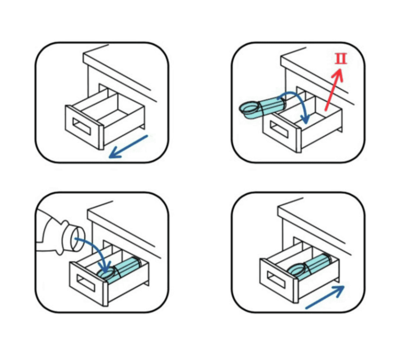 Inzetbakje voor vloeibaar wasmiddel soapshuttle