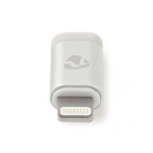 Nedis Lightning Male naar USB 2.0 micro-B Female CCTB39901AL