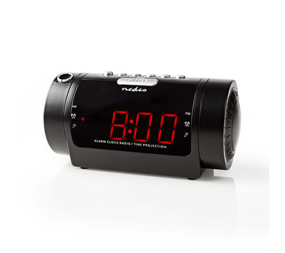 Nedis Digitale wekkerradio met display CLAR005BK