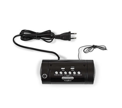 Nedis Digitale wekkerradio met display CLAR005BK