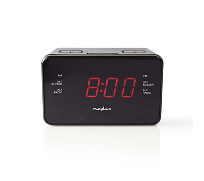 Nedis Digitale wekkerradio CLAR002BK