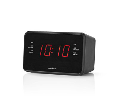 Nedis Digitale wekkerradio CLAR002BK