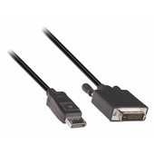 Nedis DisplayPort naar DVI-D kabel 3m CCGP37200BK30